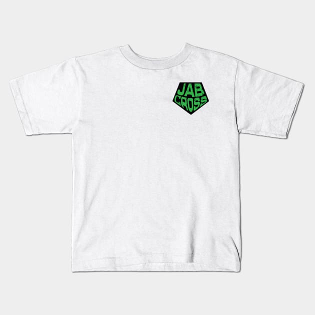 Dark Jab Cross Brand Logo Kids T-Shirt by Jab Cross Store